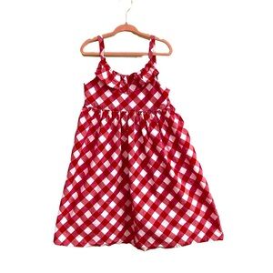 Gymboree- Girl's American Cutie- Red Gingham Dress Size 5T EUC